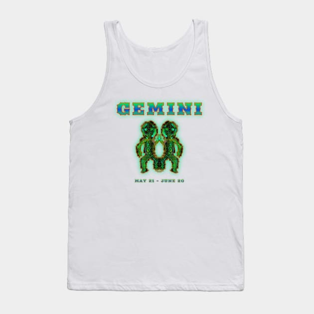 Gemini 4b Jungle Tank Top by Boogie 72